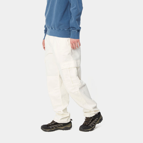 Carhartt Wip Men's Regular Cargo Pants With Big Pockets White