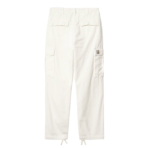 Carhartt Wip Pantalone Con Tasconi Uomo Regular Cargo Bianco