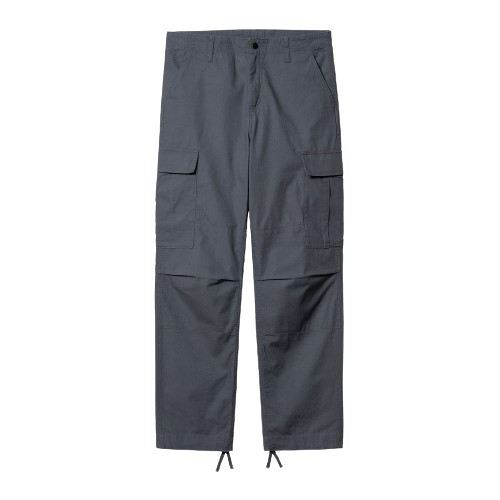 Carhartt Wip Pantalone Con Tasconi Uomo Regular Grigio