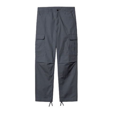 Carhartt Wip Men's Regular Gray Trousers With Big Pockets