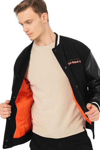 Only &amp; Sons Barry Varsity Jacket OTW 22026337