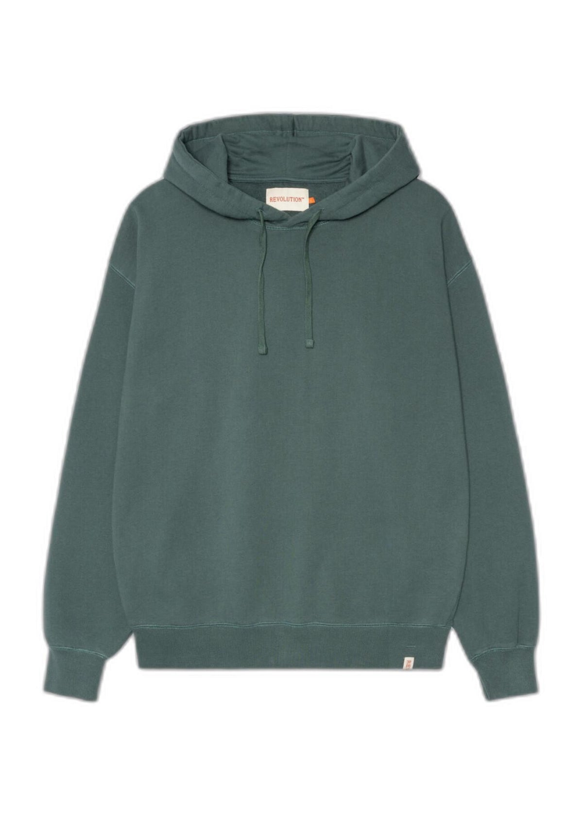 Revolution Felpa con cappuccio da uomo Loose Verde