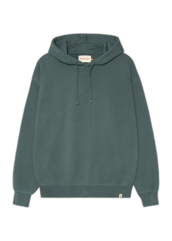 Revolution Felpa con cappuccio da uomo Loose Verde