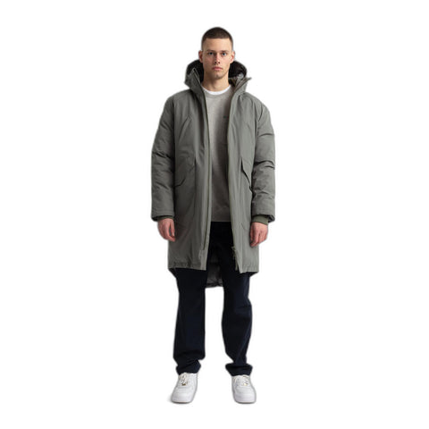 Revolution Giacca parka da uomo Tech Raglan grigio