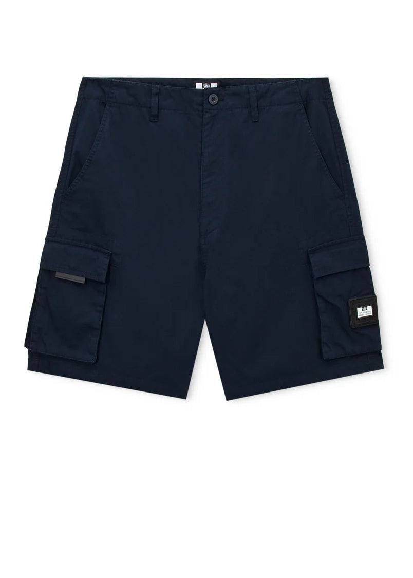 Weekend Offender Herren Cargo-Shorts mit Taschen Mascia Blau