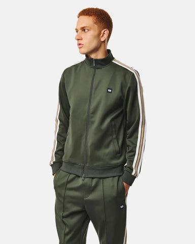 Weekend Offender Felpa con zip da uomo Cultra verde
