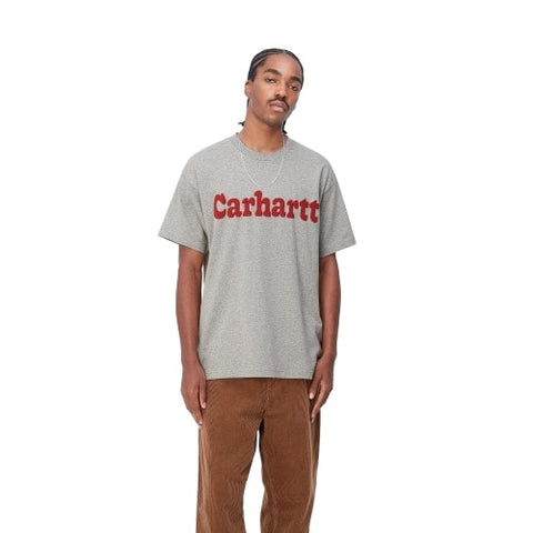 Carhartt Wip T-Shirt Uomo Bubbles Grigio