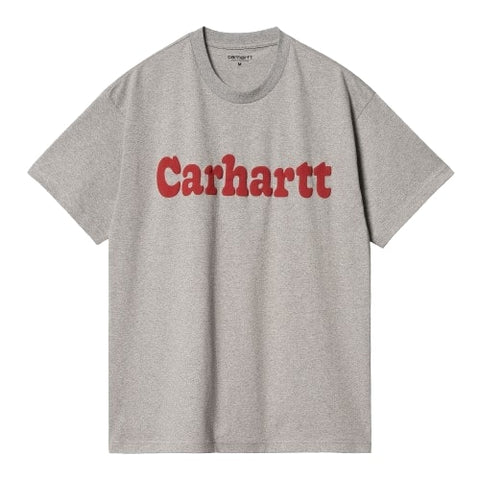 Carhartt Wip Men's T-Shirt Bubbles Grey