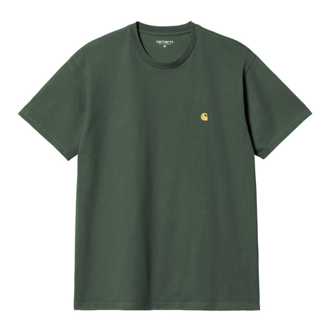 Carhartt Wip T-Shirt da uomo manica corta Chase Verde