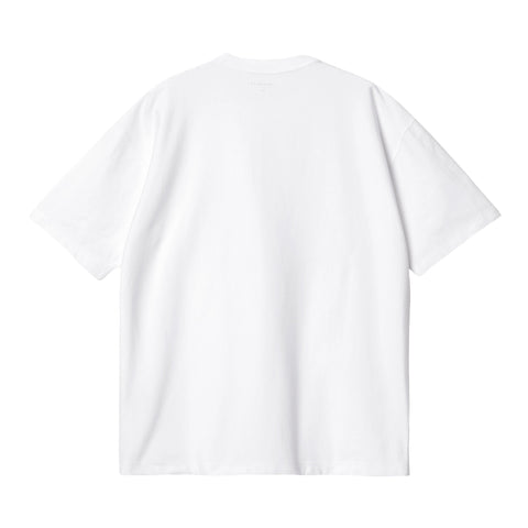 Carhartt Wip T-Shirt da uomo manica corta Dawson Bianca