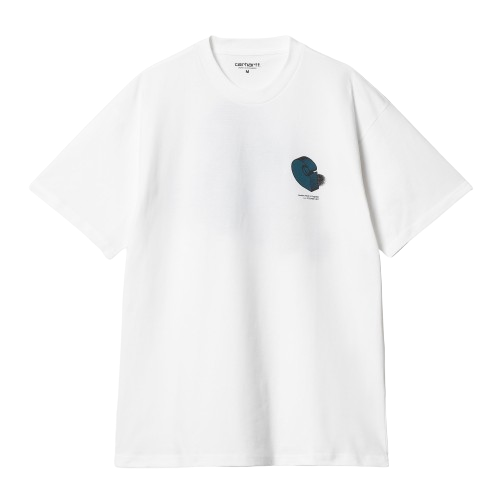 Carhartt Wip T-Shirt Uomo Diagram C Bianca