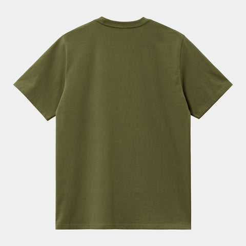 Carhartt Wip T-Shirt Uomo Pocket Verde
