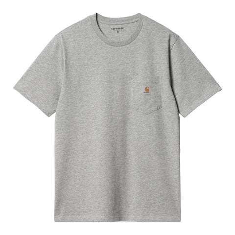 Carhartt Wip T-Shirt da Uomo manica corta Pocket Grigia