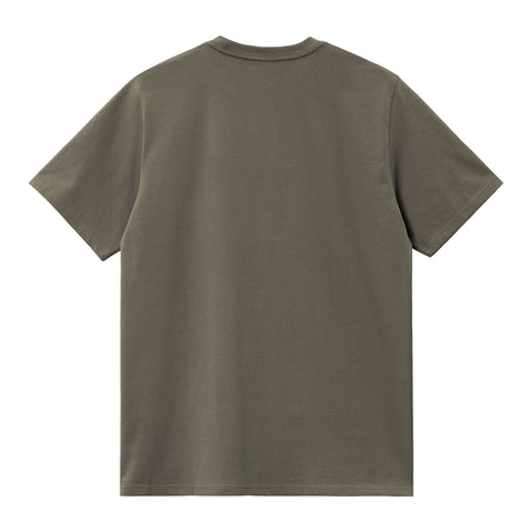 Carhartt Wip T-Shirt Uomo da uomo manica corta Pocket verde