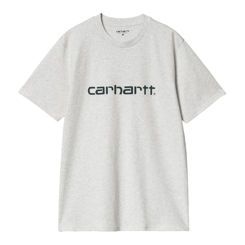 Carhartt Wip T-Shirt Uomo da uomo manica corta Script Grigia