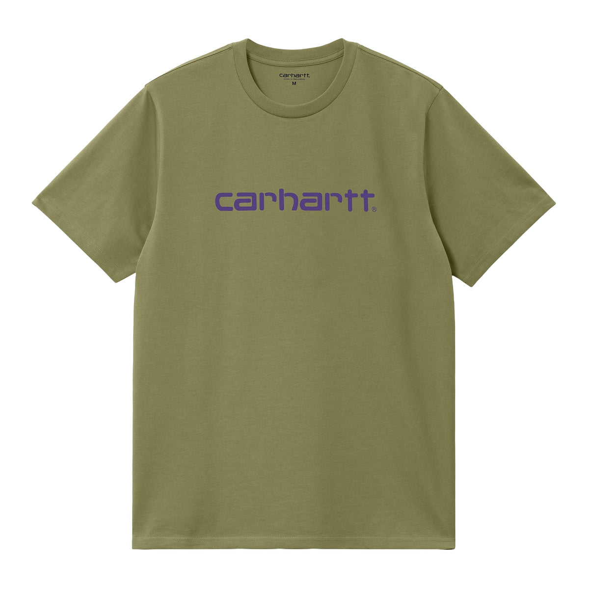 Carhartt Wip T-Shirt da Uomo manica corta Script verde