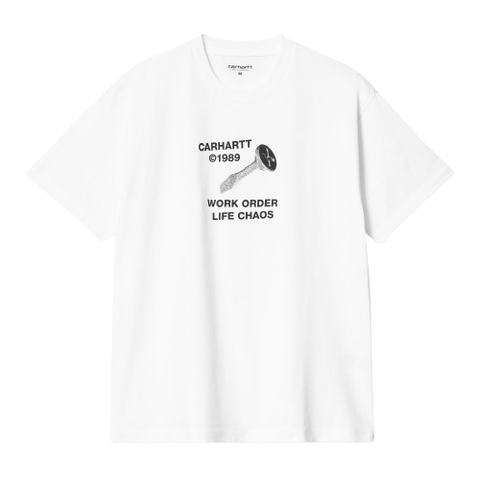 Carhartt Wip Strange Screw Men's T-Shirt White
