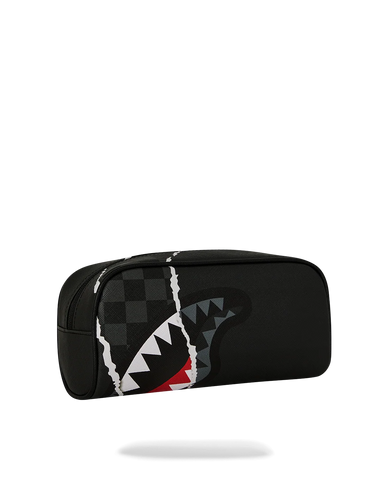 Sprayground Astuccio unisex Center Rip Revealing Gray nero
