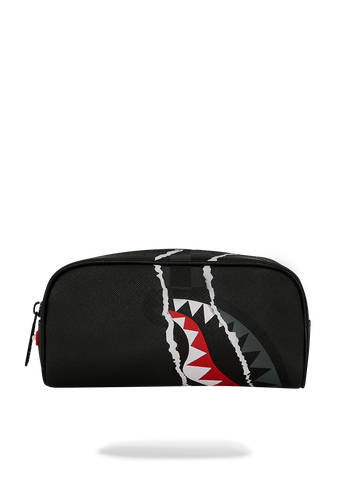 Sprayground Astuccio unisex Center Rip Revealing Gray nero