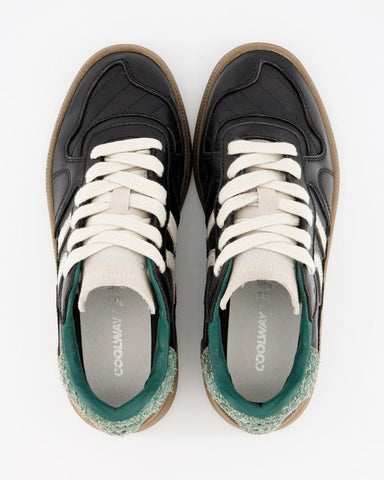 Coolway Sneaker in pelle unisex Goal nere