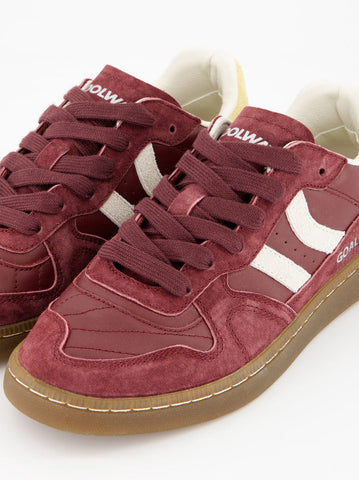 Coolway Sneaker in Pelle scamosciata Goal Bordeaux