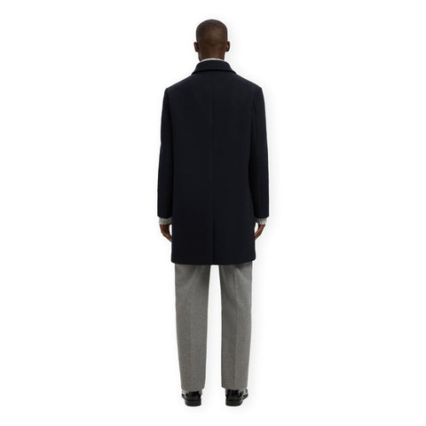 Selected Homme Archive Blue Wool Coat