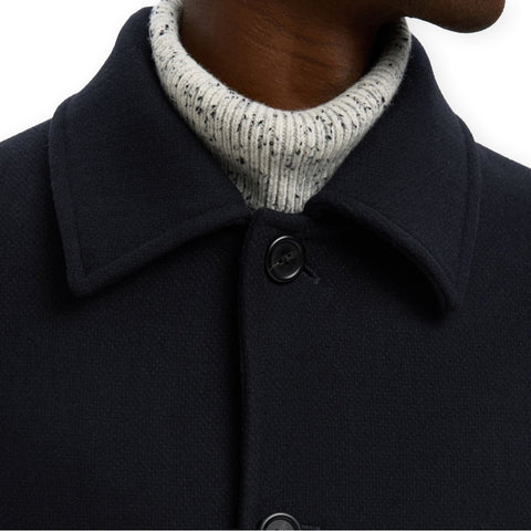 Selected Homme Archive Blue Wool Coat
