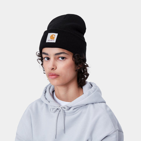 Carhartt Wip Unisex Hat Short Watch Black