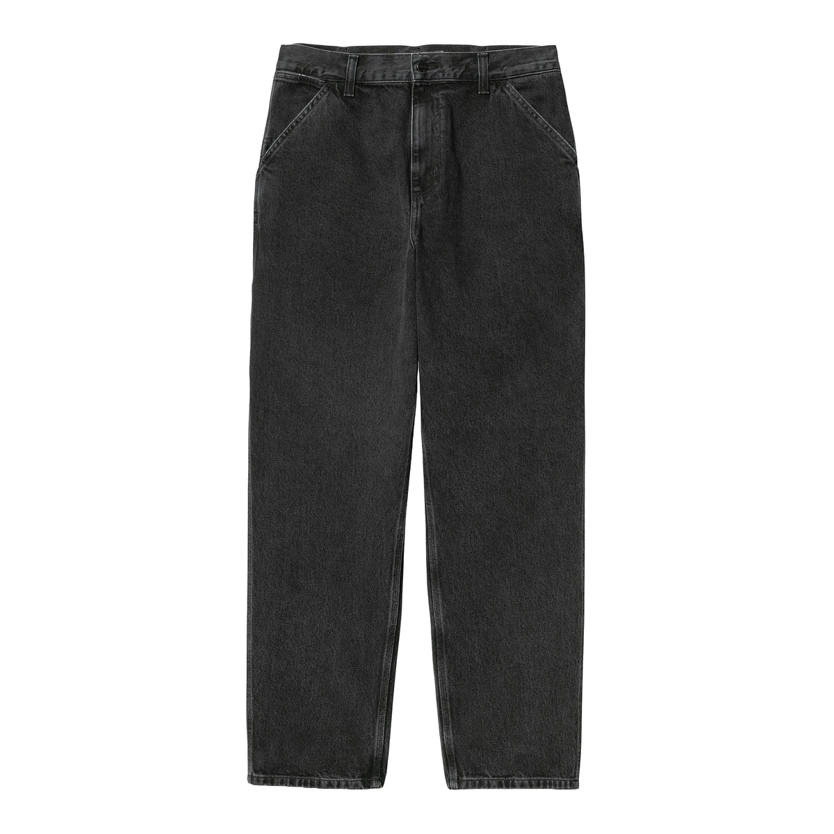 Carhartt Wip Jeans da uomo Single Knee Nero