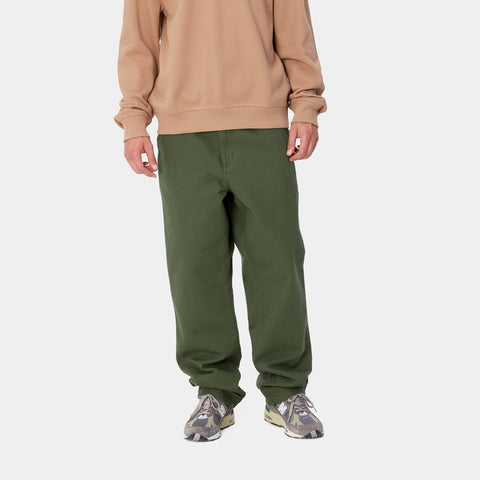 Carhartt Wip Pantalone da uomo Single Knee verde