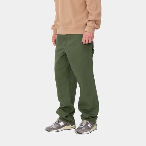 Carhartt Wip Pantalone da uomo Single Knee verde