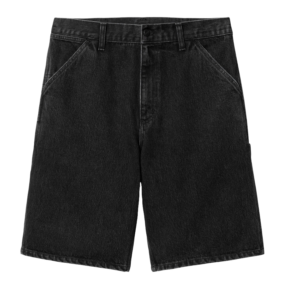 Carhartt Wip Pantaloncino jeans Uomo Single Knee Nero