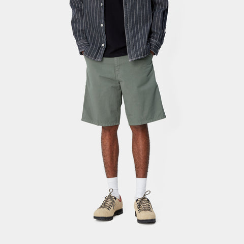 Carhartt Wip Pantaloncini uomo Single Knee verde