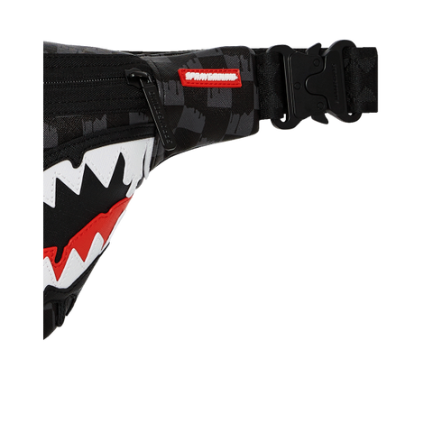 Sprayground Marsupio Dripping Sharks In Paris nero