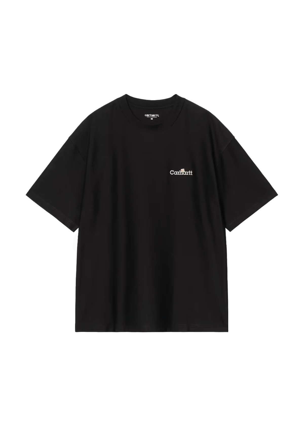 Carhartt Wip T-Shirt da uomo manica corta Label nera