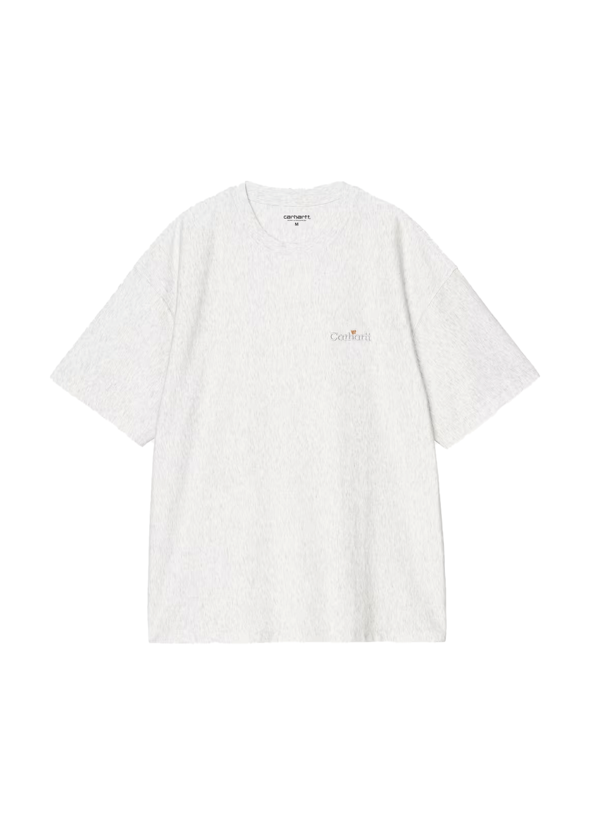 Carhartt Wip T-Shirt da uomo manica corta Label grigio chiara