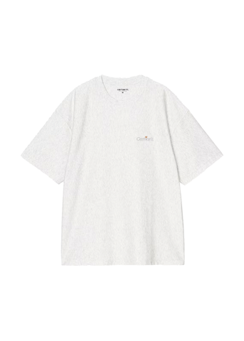 Carhartt Wip T-Shirt da uomo manica corta Label grigio chiara