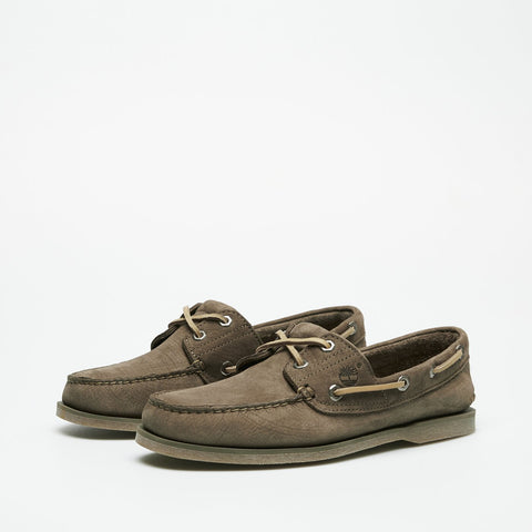 Timberland Scarpe da barca classiche in pelle verde