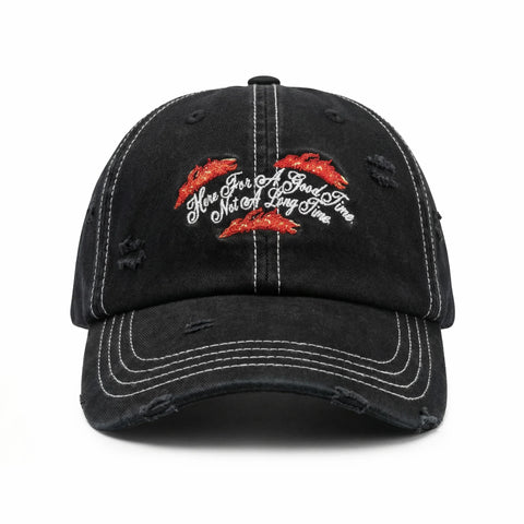 Pas De Mer Cappello unisex Good Time nero