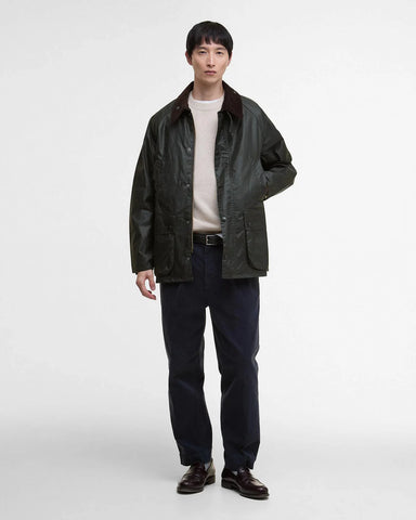 Barbour Giacca cerata da uomo OS Bedale sage