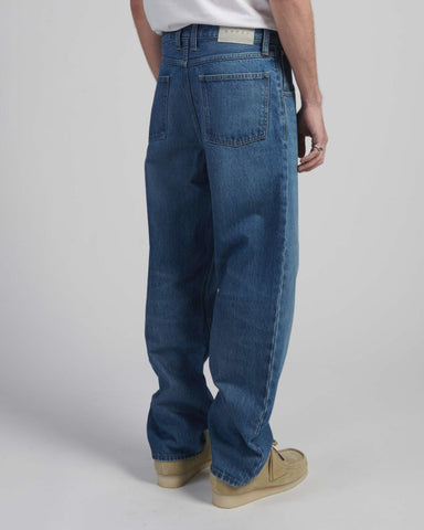 Edwin Herren-Wide-Jeans Tyrell Blue