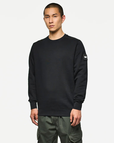 Weekend Offender Felpa girocollo da uomo Thunder nera