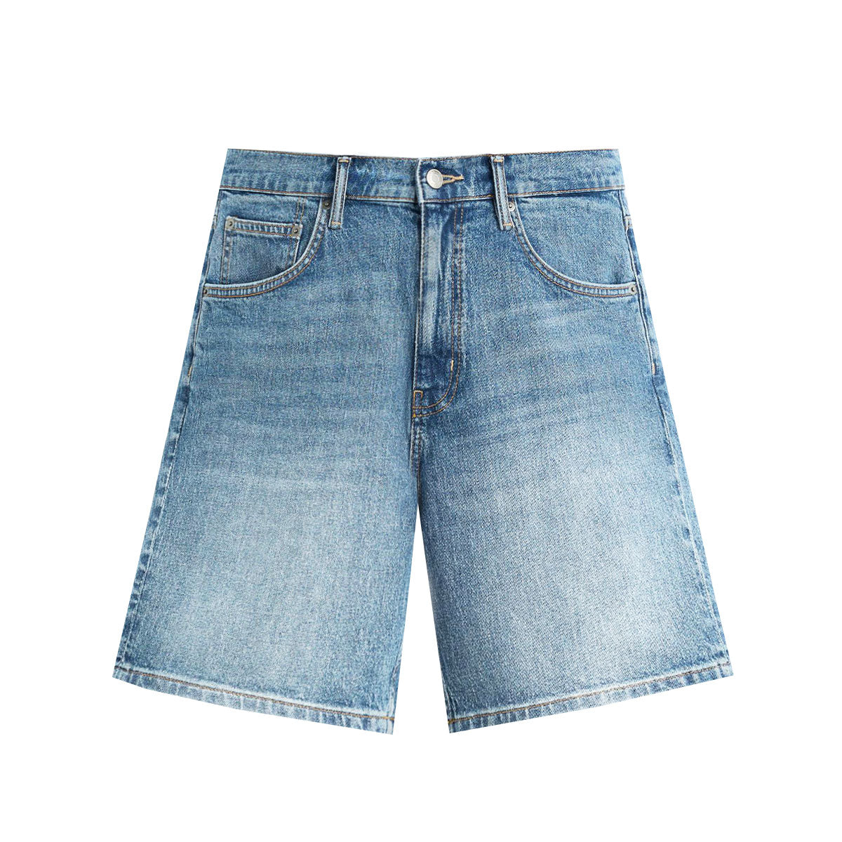 Only & Sons Pantaloncino in jeans da uomo Fade