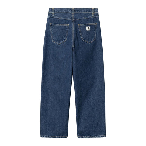 Carhartt Wip Women's Wide Leg Jeans Brandon Blue