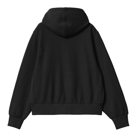 Carhartt Wip Women's American Script Hoodie Black