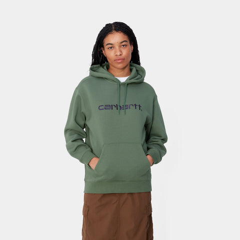 Carhartt Wip Women's Hoodie Carhartt Green