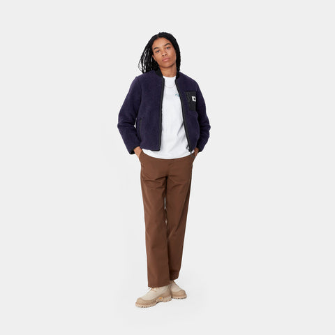 Carhartt Wip Giacca in pelliccia da donna Janet viola