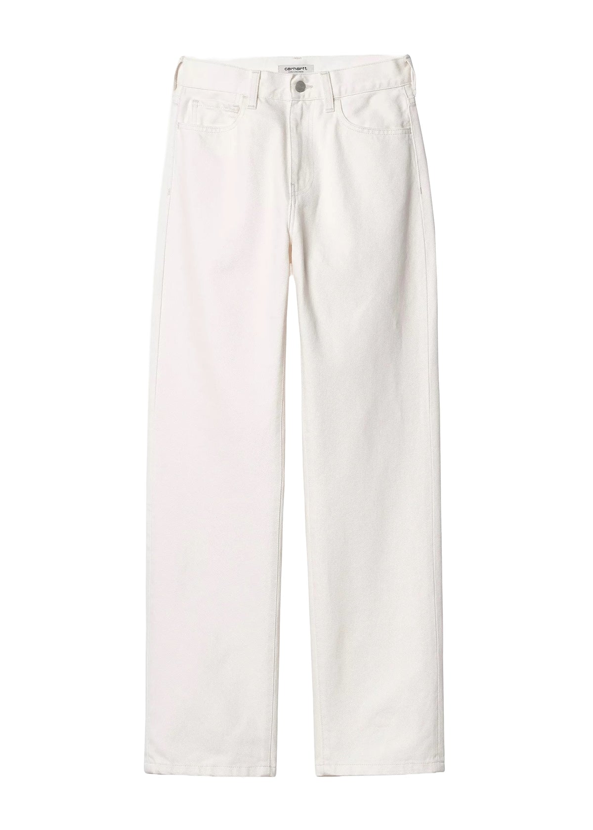 Carhartt Wip Jeans da Donna Noxon Bianco