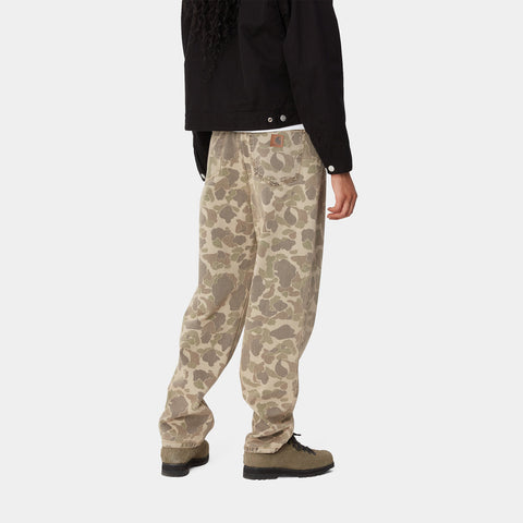 Carhartt Wip Pantalone da Donna Duck Orell mimetico