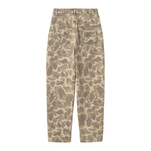 Carhartt Wip Pantalone da Donna Duck Orell mimetico